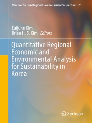 cover image of Quantitative Regional Economic and Environmental Analysis for Sustainability in Korea